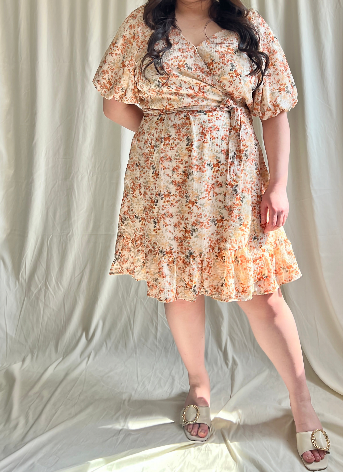 Sydney Floral Wrap Dress