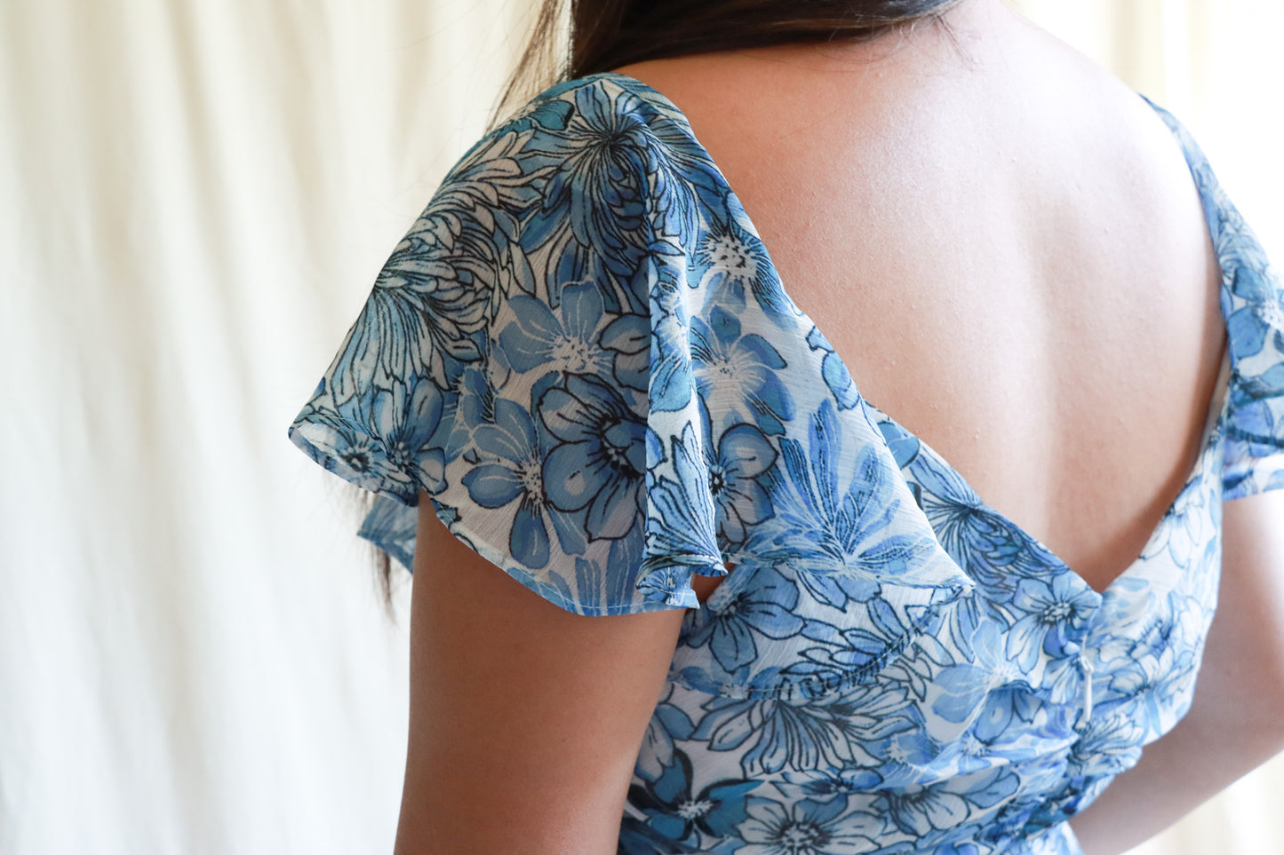 Tori Ruched Midi Dress