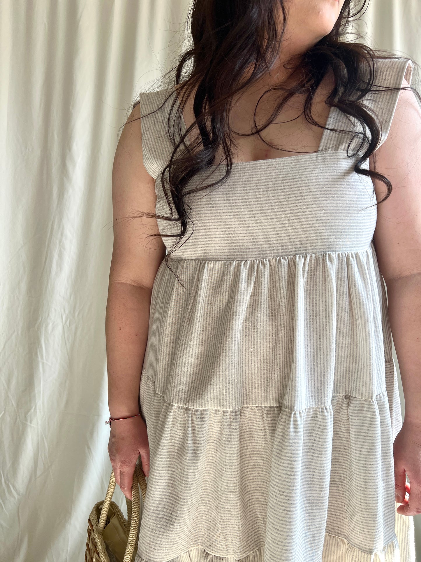 Lena Square Knit Dress