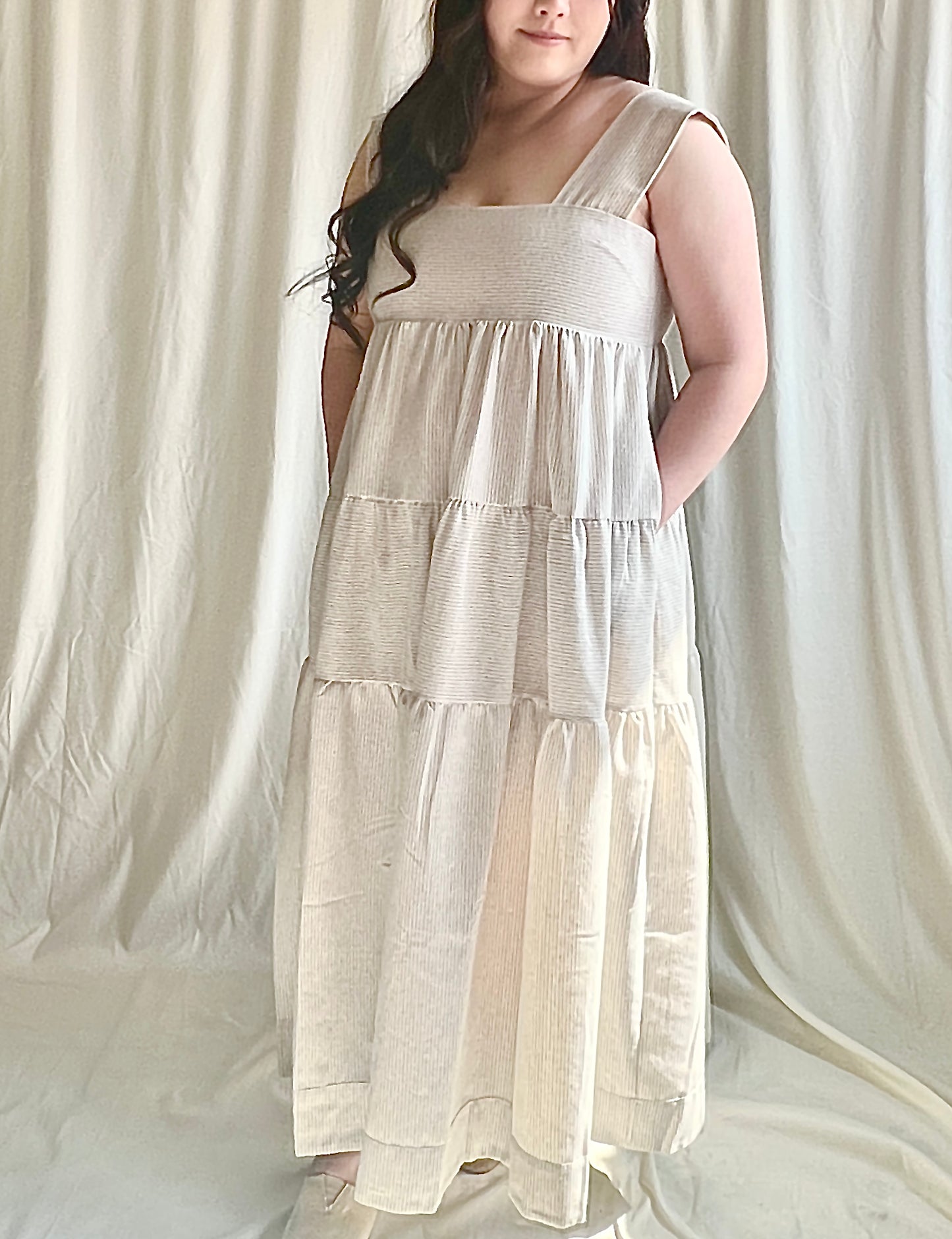 Lena Square Knit Dress