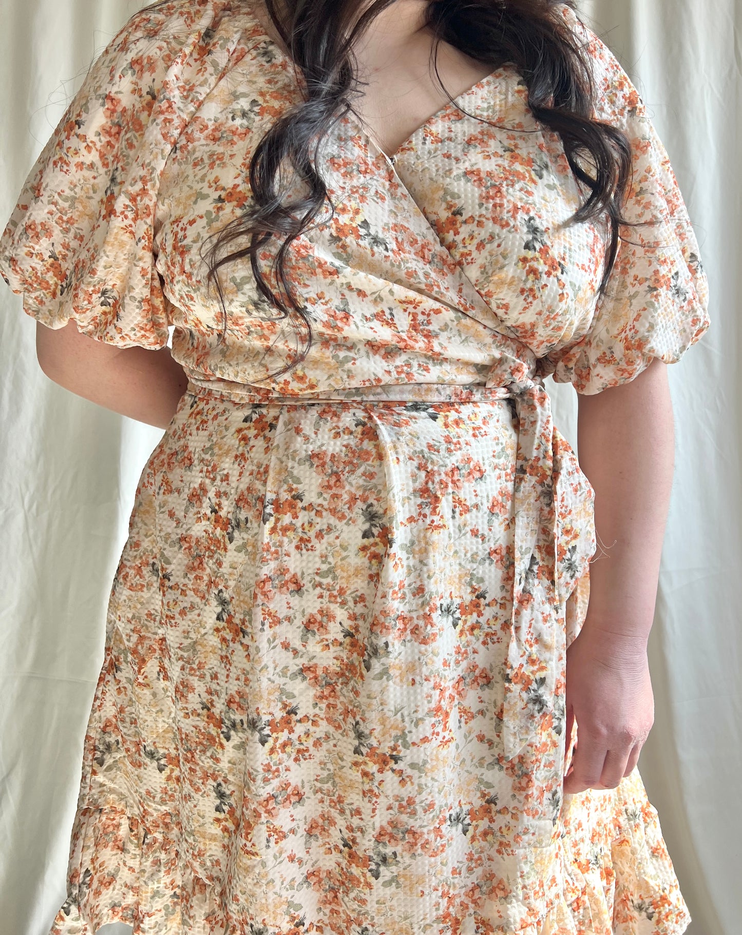 Sydney Floral Wrap Dress