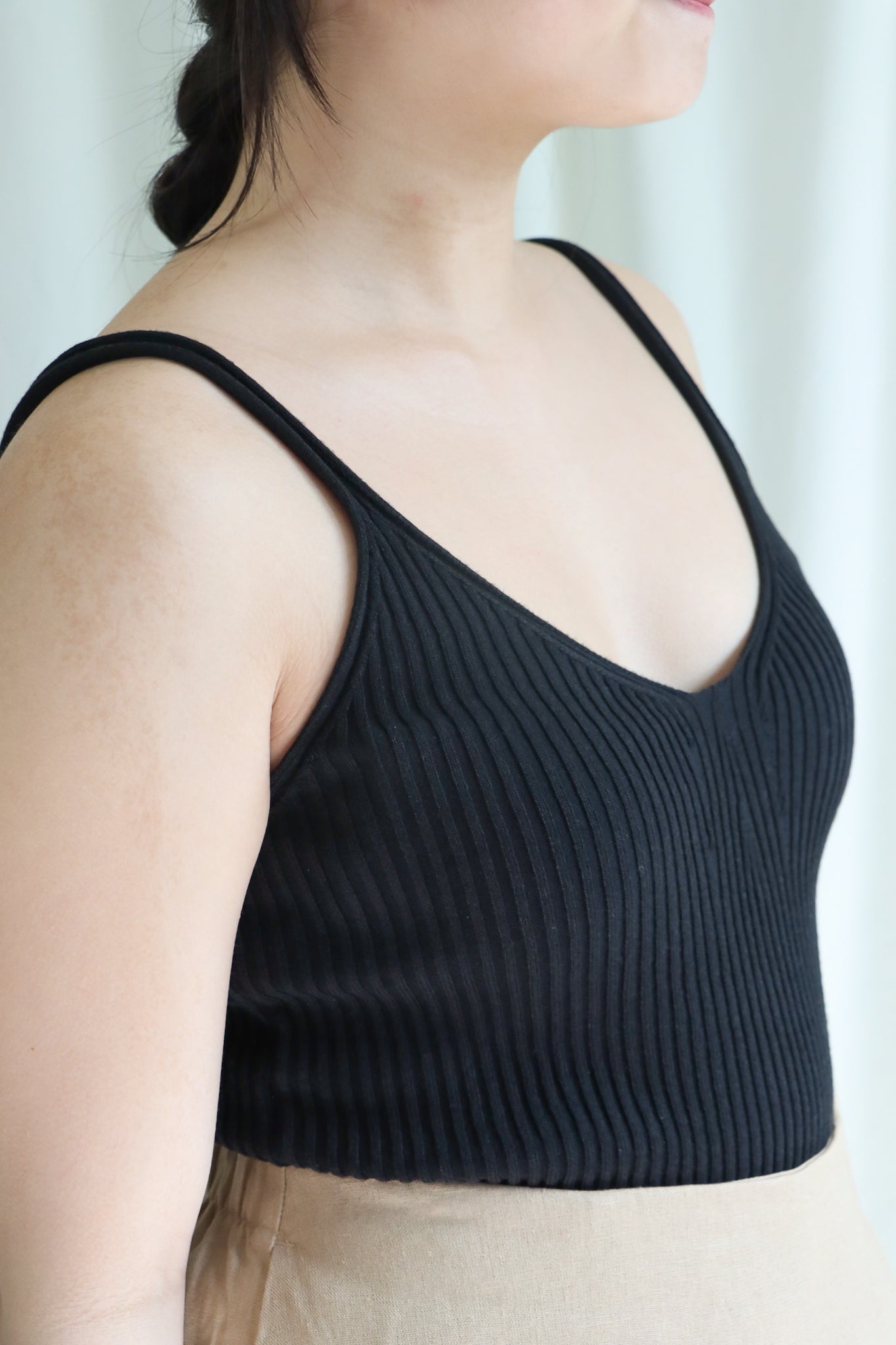 Lori Ribbed Knit Tank Top