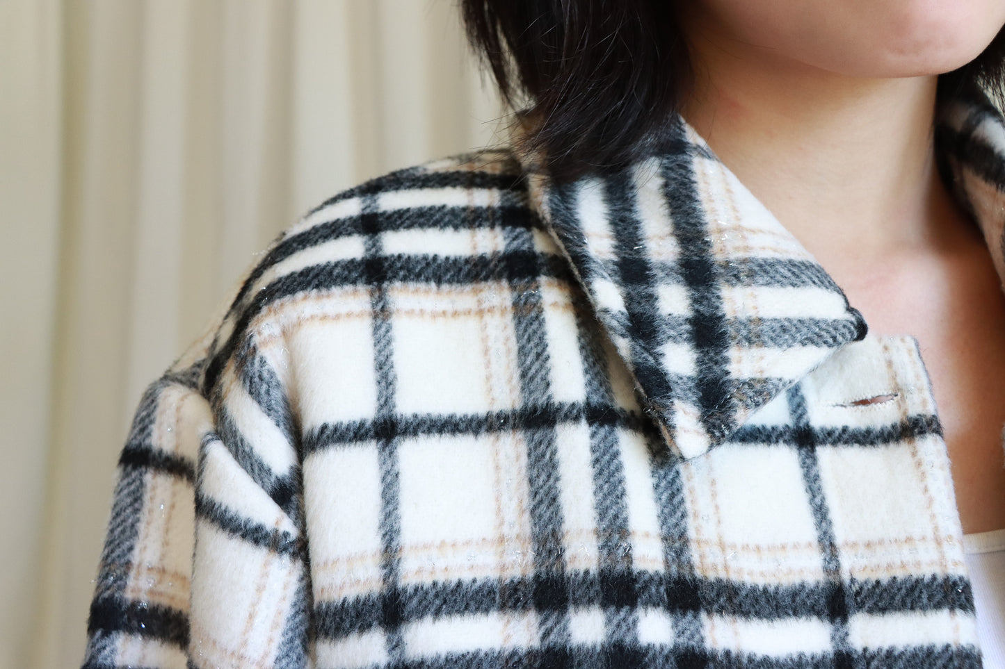 Natalie Plaid Jacket