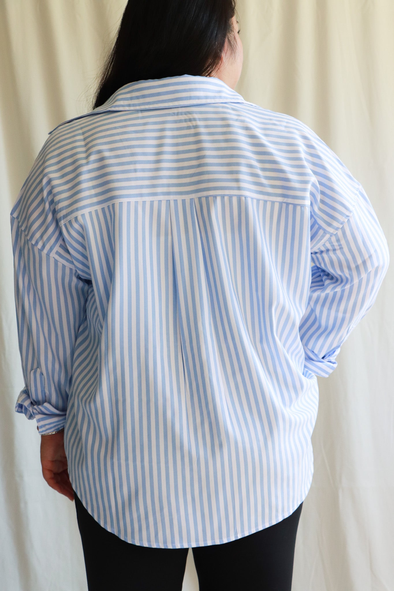 Addison Striped Button Down Shirt