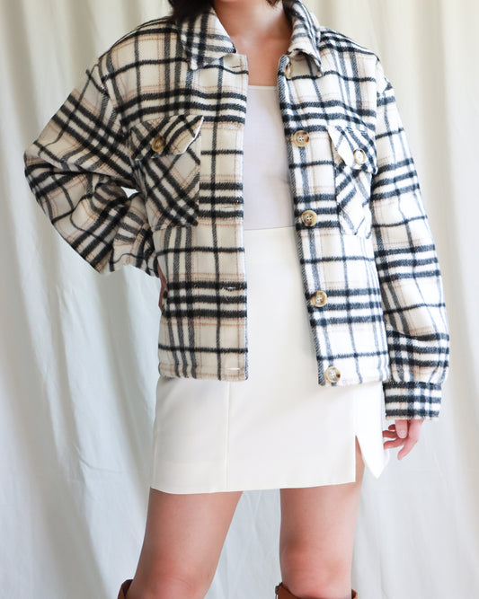 Natalie Plaid Jacket